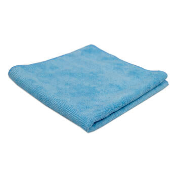 AMMEX Microfiber Towels 50g 16x16 Inches Blue